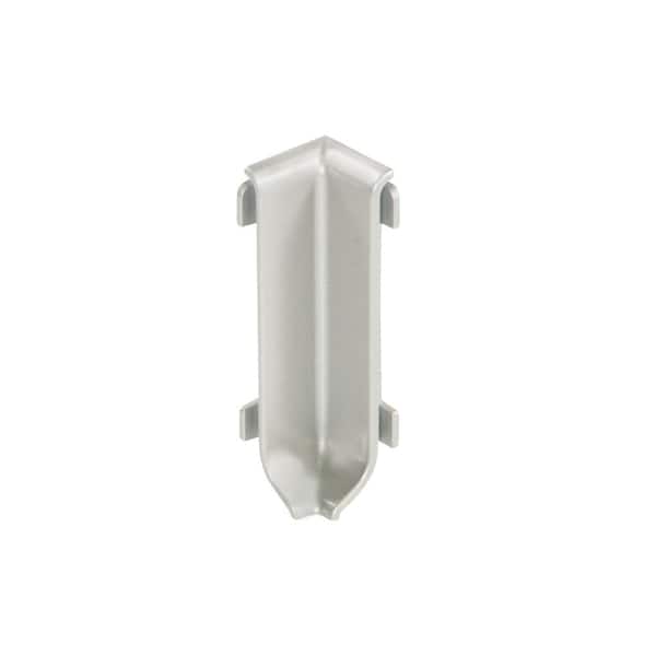 Schluter Designbase-SL Matte White Aluminum 2-3/8 in. x 1 in. Metal 90-Degree Inside Corner