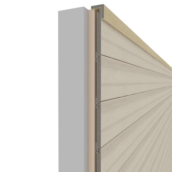 NewTechWood All Purpose L Trim 1.57 in. W x 96 in. L Composite