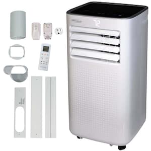 6,000 BTU Portable Air Conditioner PSJ-06-01 Cools 250 Sq. Ft. with Heater, Dehumidifier and Remote in White