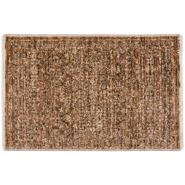 Addison Rugs Yarra Vintage Brown 1 ft. 8 in. x 2 ft. 6 in. Area Rug