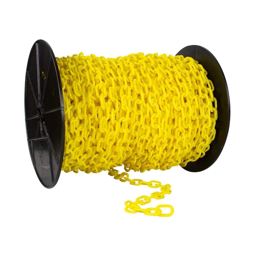 "1"" X 250' Yellow Plastic Chain - Reel" price history on PriceWatchPro
