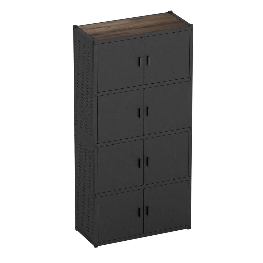 FRK5D8 Series 35 in. W x 71 in. H x 16 in. D Heavy-Duty Freestanding Cabinet in Black price history on PriceWatchPro