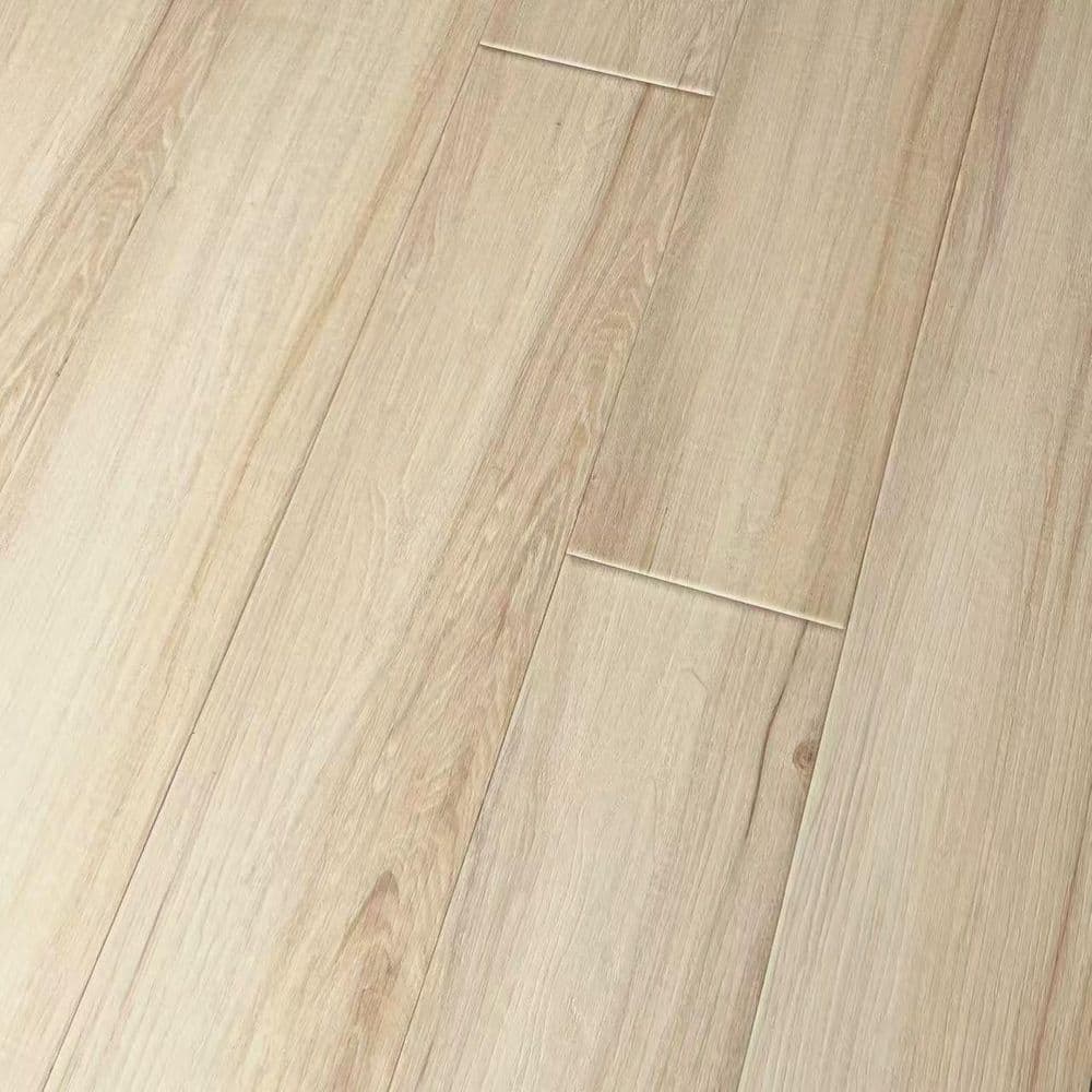 Perfection Pullo Hickory 20 MIL x 7.13 W x 49 in. L Click Lock U-Groove 