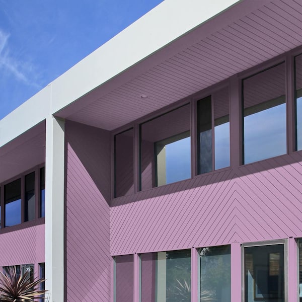 1 gal. #670B-5 Pretty Petunia Satin Exterior Paint