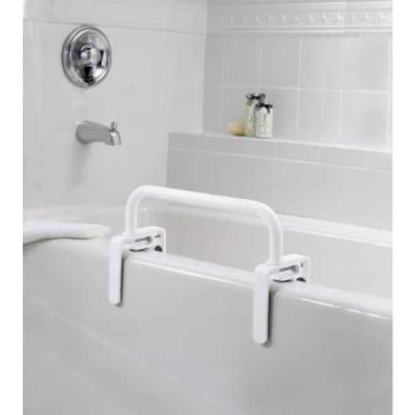 16-1/2 in. Low Profile Tub Safety Bar in Glacier