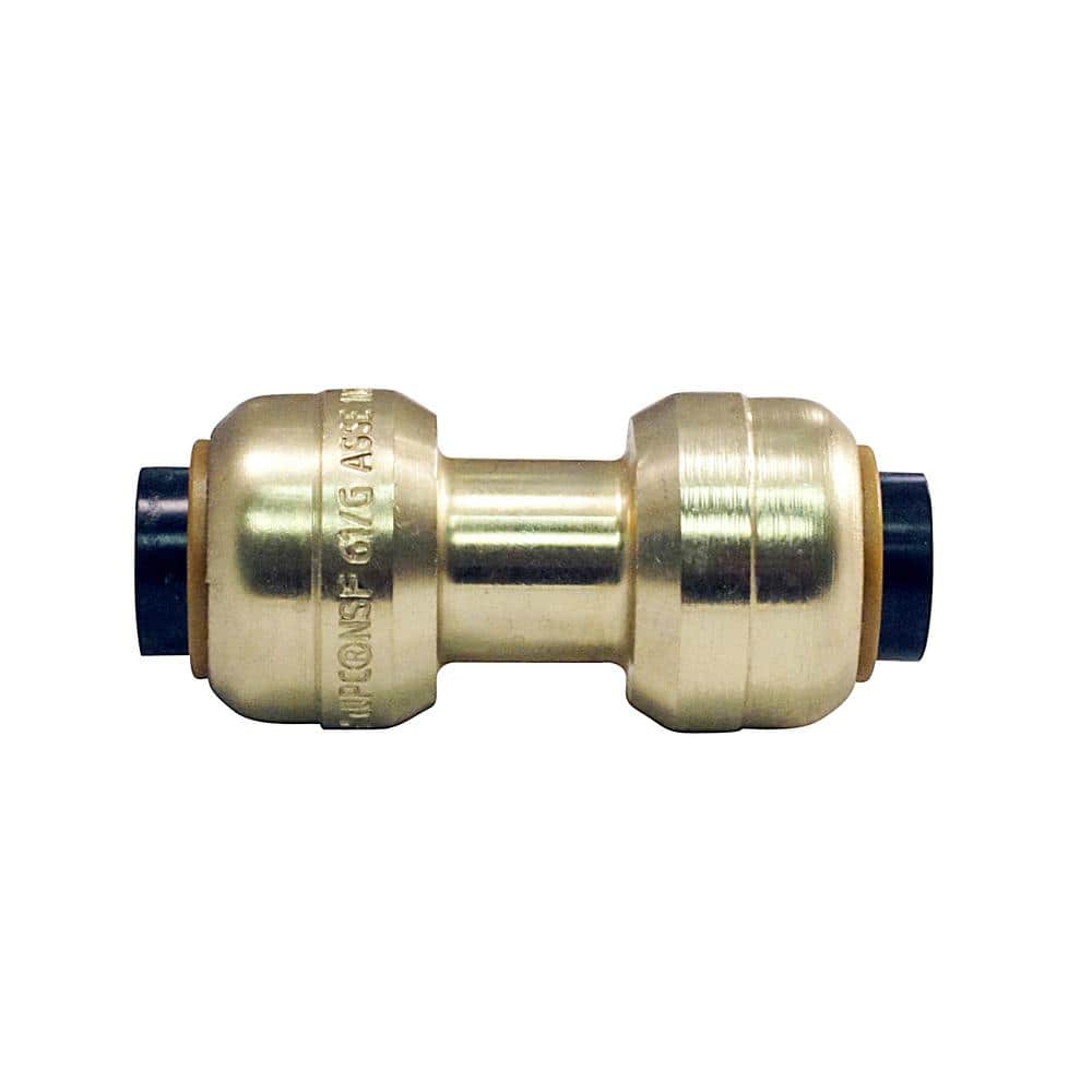 1/4 in. Brass Push-To-Connect Coupling price history on PriceWatchPro