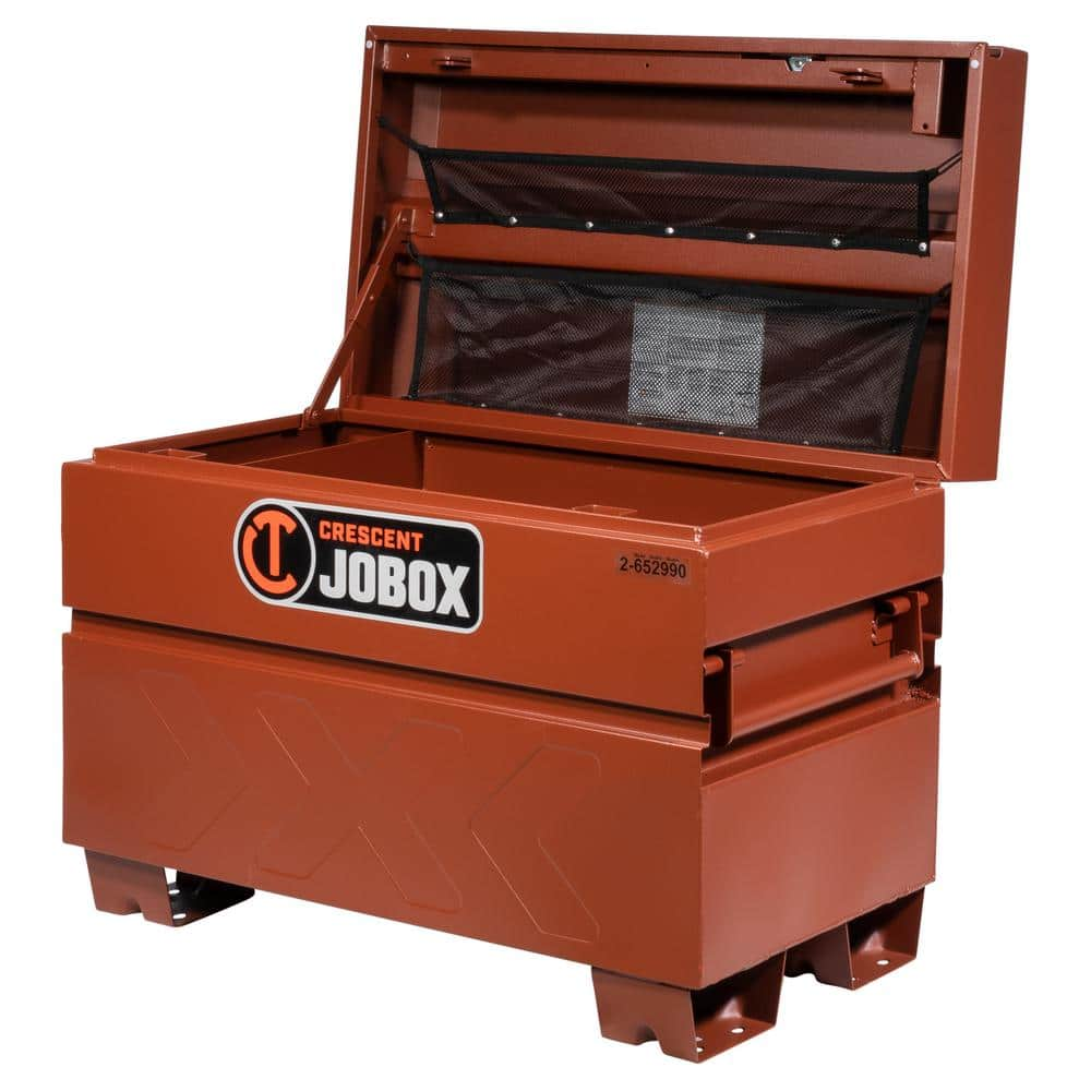 Crescent Jobox 59 in. Black Aluminum Innerside Top Mount Truck Tool Box ...