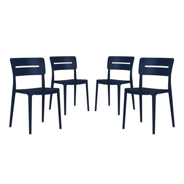 WESTIN OUTDOOR Frond and Form Outdoor Patio Modern Poly Plastic ...