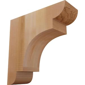 3-1/2 in. x 10 in. x 10 in. Western Red Cedar New Brighton Smooth Corbel