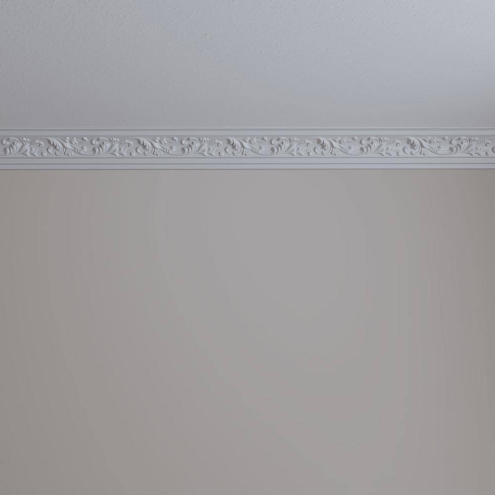 2 3/4"H x 2 3/4"P x 4"F x 94 1/2"L Tristan Crown Moulding