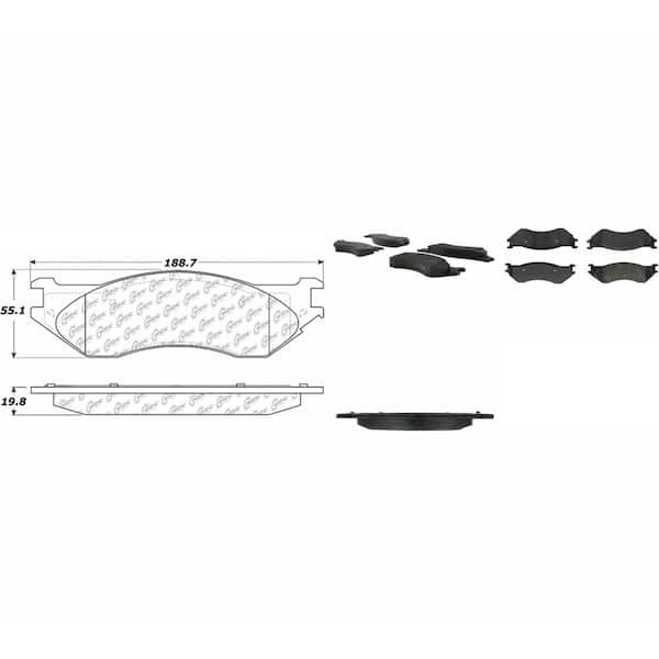 Centric Parts Disc Brake Pad Set