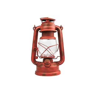 Old Red 100 Lumens ALK. Battery LED Lantern