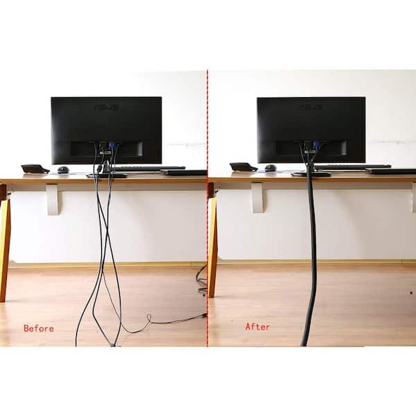 Sonoreboom Split Braided Wire Sleeving - 1/4 Inch Diameter, 18 Feet, For Cable Management - View #3