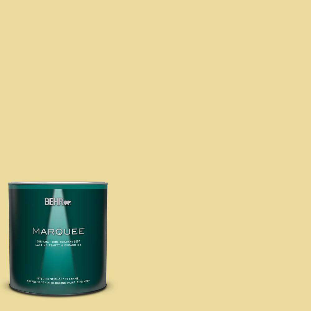 1 qt. #P330-3A Flourish Semi-Gloss Enamel Interior Paint & Primer
