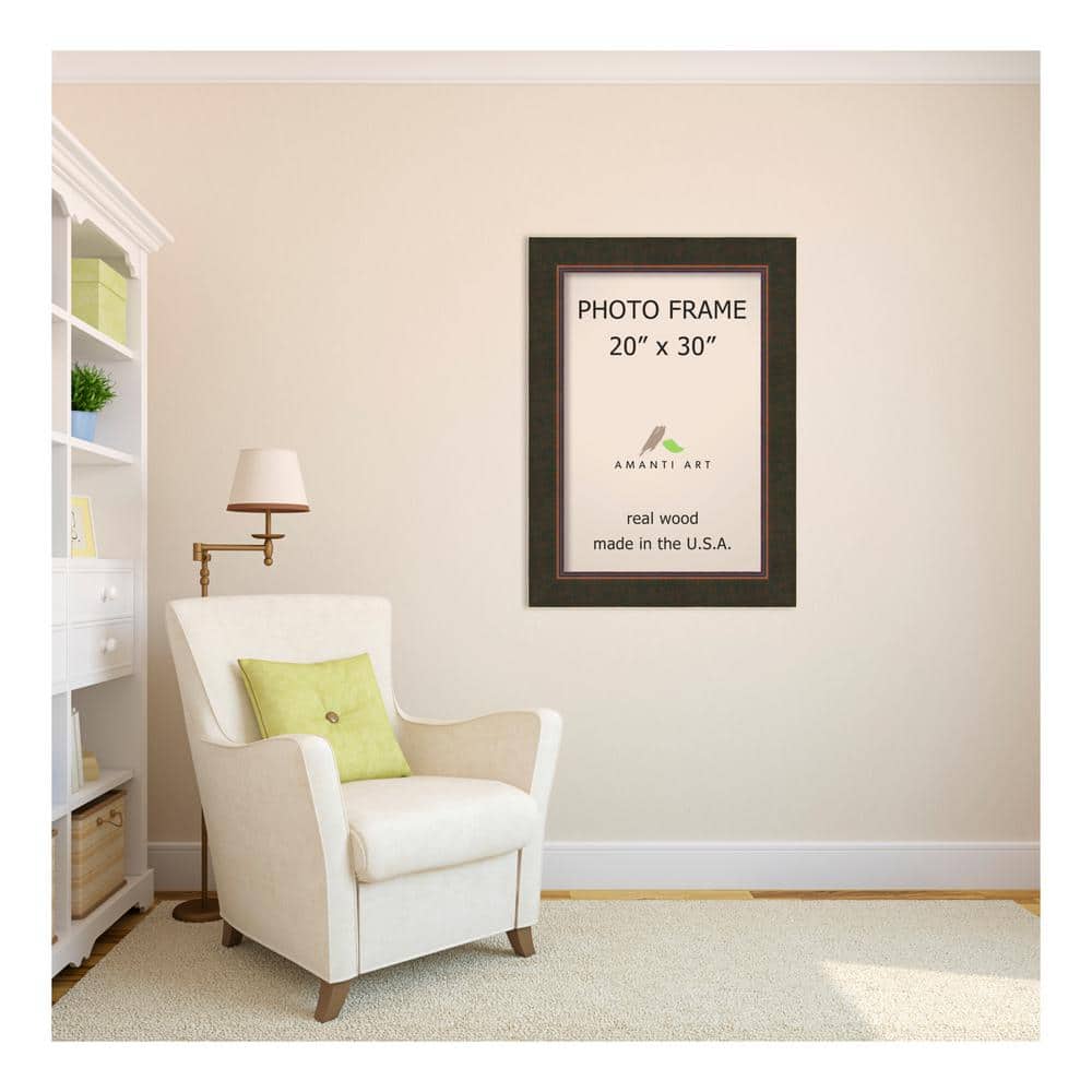 Milano Bronze Gold Wood Wall Picture Frame 20" x 30"