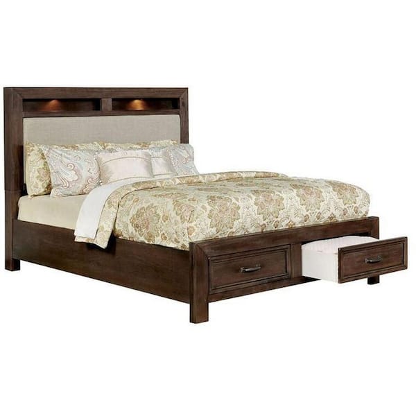 Tywyn Dark Oak Queen Bed
