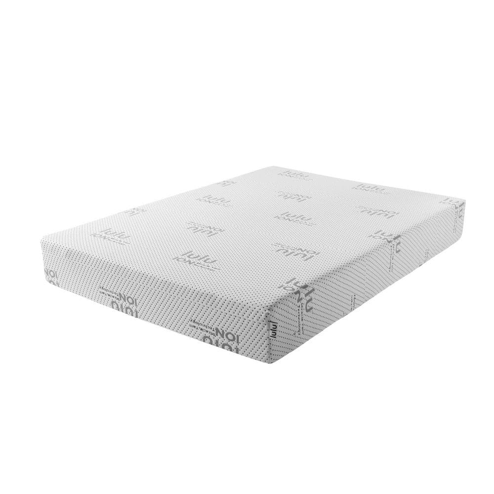 Lulu Mattress Lulu Ion Mattress Fit 10 in. Firm Cool Gel Memory Foam