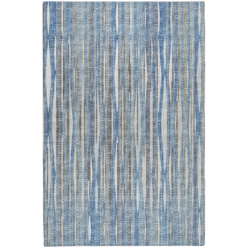 Dream Shag Premium Machine Washable Abstract ADS31 Blue 9 ft. x 12 ft. Area Rug price history on PriceWatchPro