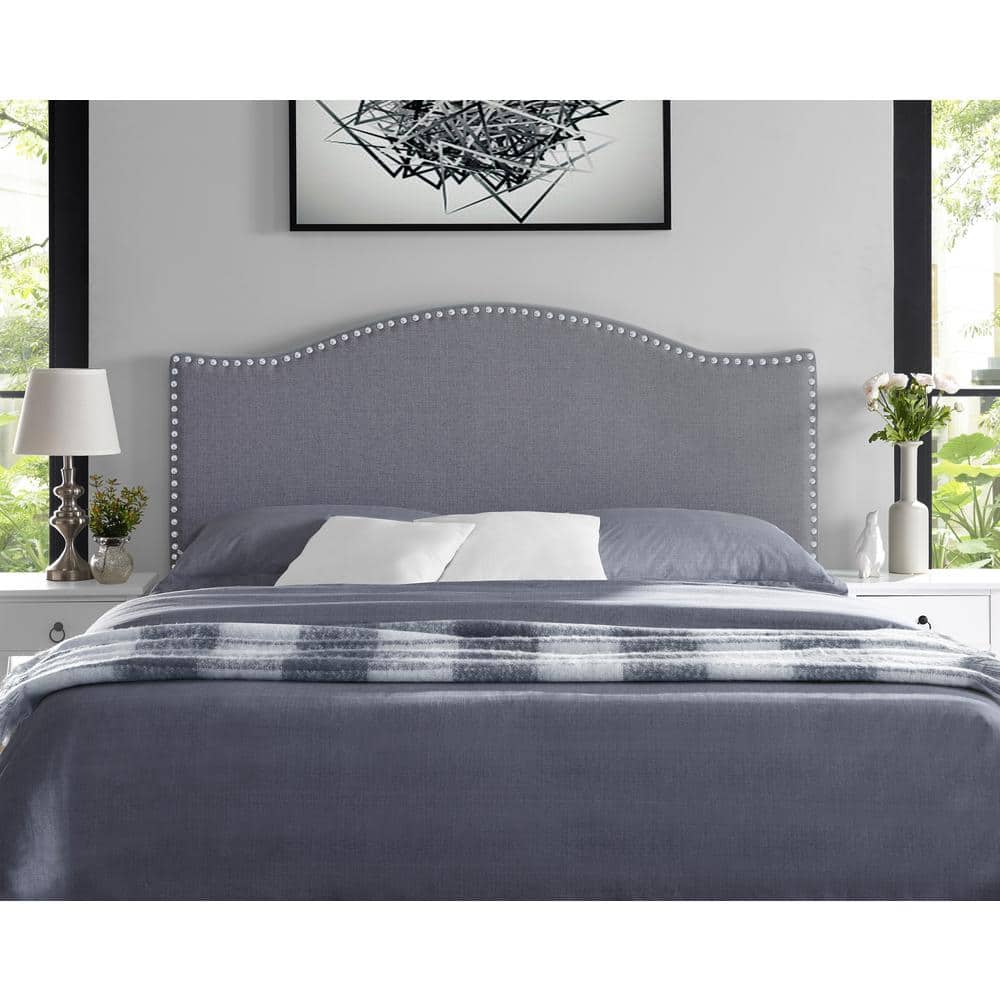 Reviews for MAYKOOSH Light Gray Headboards for Queen Size Bed ...