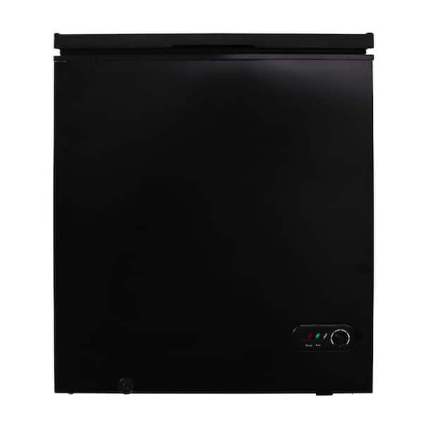 ARCTIC CHEF 5.0 Cu. Ft. Manual Defrost Chest Freezer in Black