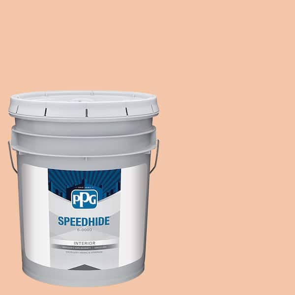 SPEEDHIDE 5 gal. PPG1198-3 Citrus Sachet Semi-Gloss Interior Paint