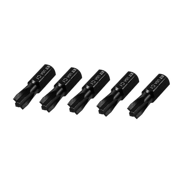 Klein Tools #1 Combination Tip Power Driver Bits (5-Pack)