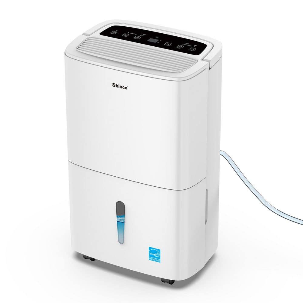 120 pt. 6,000 sq. ft. Dehumidifier in White with App Control, Auto Defrost, Continuous Run, Timer price history on PriceWatchPro