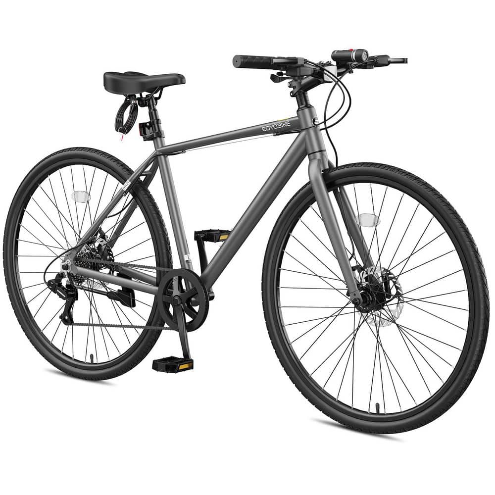 BOZTIY Hybrid Bike for Men 29 in. Urban Bicycle Ultra-Light 8-Speed Commuter Bike 350 lbs. Loading Dual Disc Brakes M-P24-BL - The Home Depot BOZTIY Hybrid Bike for Men 29 in. Urban Bicycle Ultra-Light 8-Speed Commuter Bike 350 lbs. Loading Dual Disc Brakes M-P24-BL - The Home Depot
