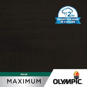 Maximum 5 gal. SC-1028 Ebony Solid Color Exterior Stain and Sealer in One