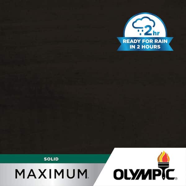 Maximum 5 gal. SC-1028 Ebony Solid Color Exterior Stain and Sealer in One