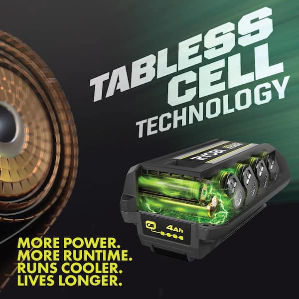 RYOBI 40V 4.0 Ah Lithium-Ion High Performance EDGE Battery