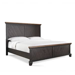 Bear Creek Chocolate and Honey Queen Pannel Bed