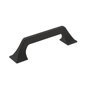 Exceed 3-3/4 in. (96 mm) Matte Black Cabinet Drawer Pull