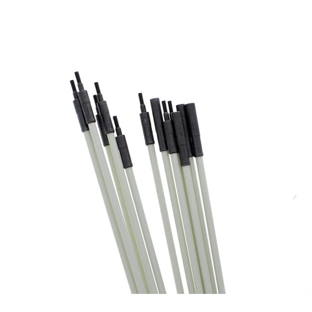 IDEAL Electrical 31-643 4 ft. Tuff-Rod Regular Flex Fishing Rods (12)