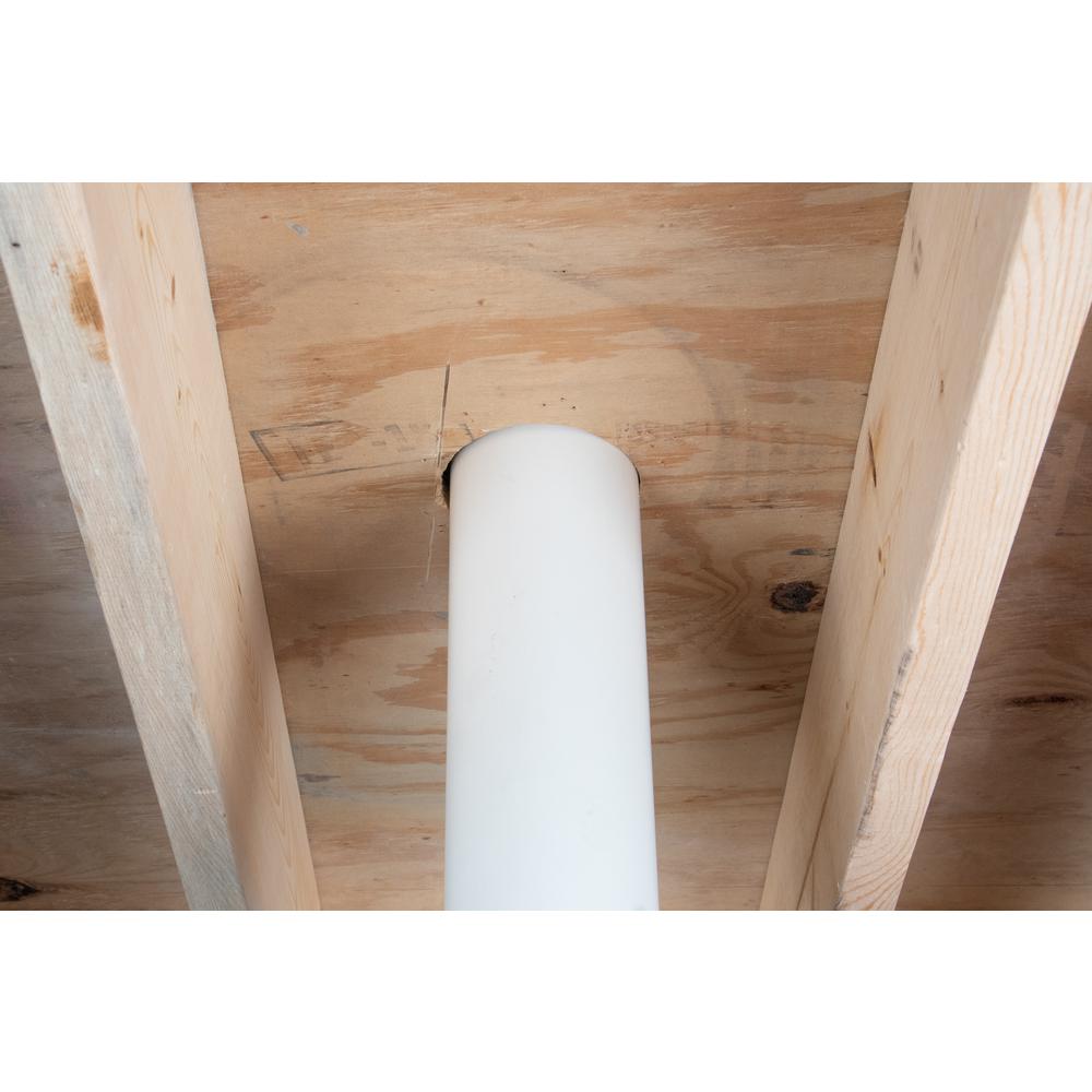 Oatey Twist-N-Set 4 in. ABS Open Toilet Flange 436502 - The Home Depot