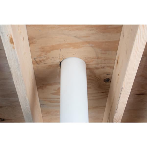 Oatey 4 in. PVC Twist-N-Set Open Toilet Flange 436512 - The Home Depot