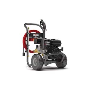 3300 PSI 2.5 GPM Cold Water Gas Pressure Washer with Horizontal Shaft Briggs CR950 OHV Engine and Triplex Pump
