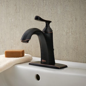 Chatfield Single Hole Single-Handle Bathroom Faucet (Set of 2) in Legacy Bronze