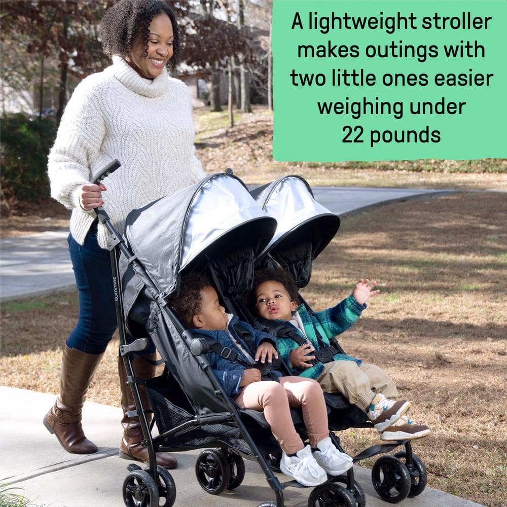 Summer Infant 3D Lite Double Convenience Stroller