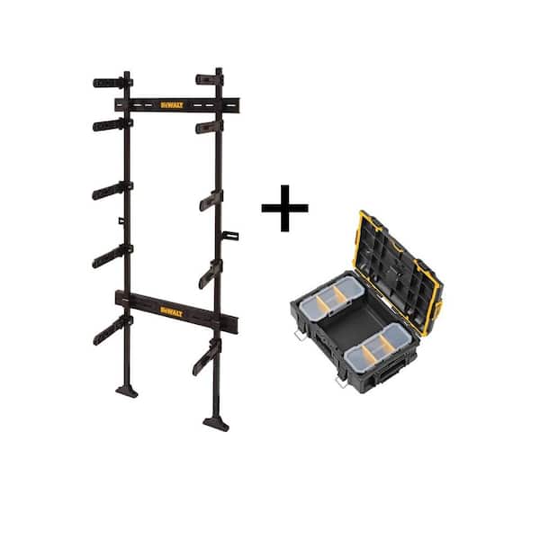 TOUGHSYSTEM 25-1/2 in. Workshop Wall Rack Storage System and TOUGHSYSTEM 2.0 22 in. Small Tool Box