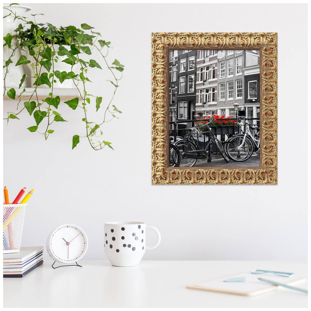 Florentine Gold Ornate Wood Wall Picture Frame