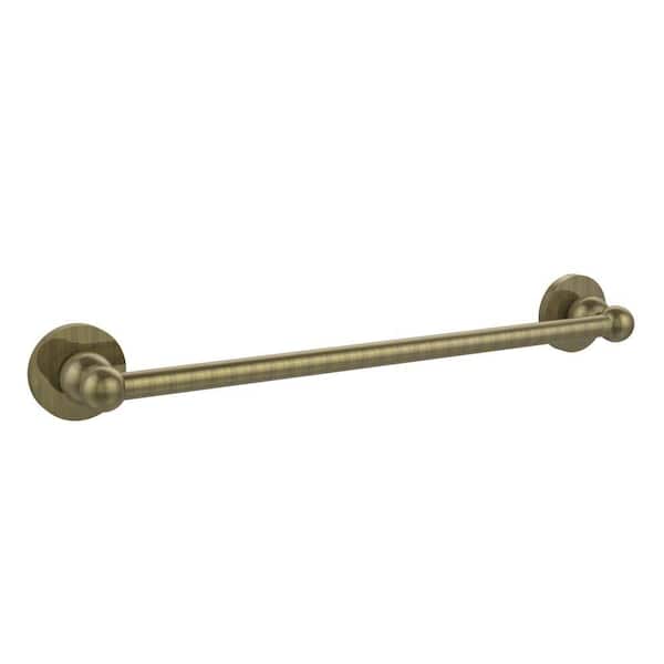 Allied Brass Bolero Collection 30 in. Towel Bar in Antique Brass