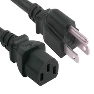 14 AWG Universal Power Cord (IEC320 C13 to NEMA 5-15P) (4-Pack)