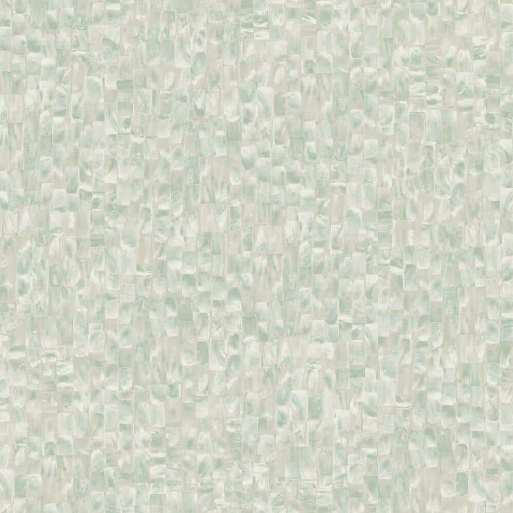 York Wallcoverings 45 sq. ft. Mother Of Pearl Non-Woven Peel