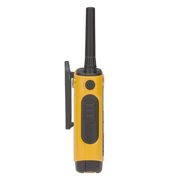 MOTOROLA Talkabout T402 Rechargeable 2-Way Radio in Yellow with Black (2- Pack) T402 The Home Depot