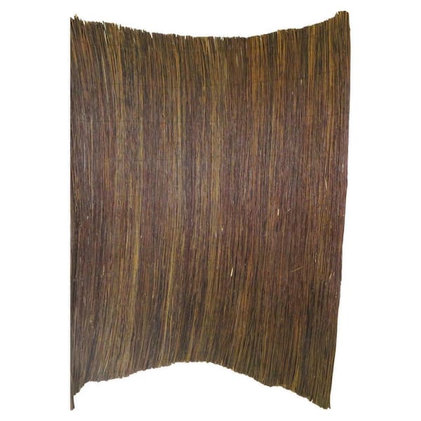 8 ft. L x 8 ft. H Willow Twig Privacy Screen Fence