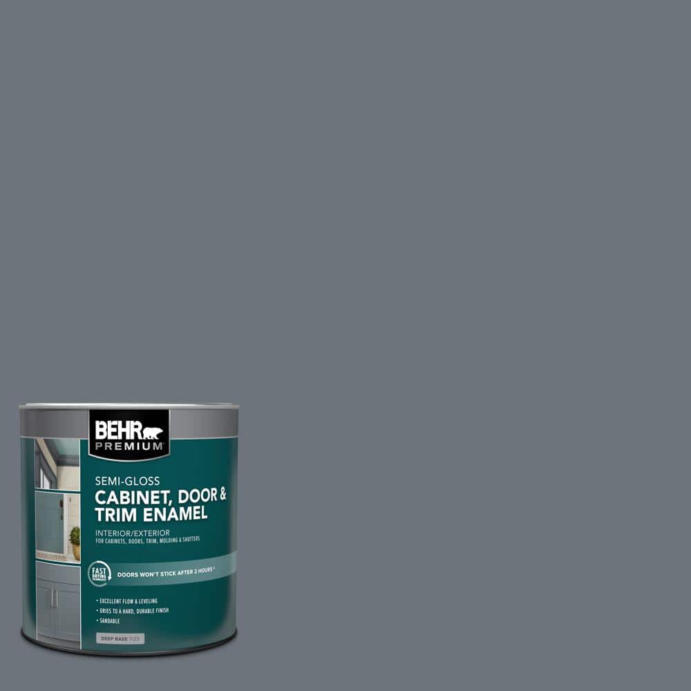 1 qt. #750F-5 Silver Hill Semi-Gloss Enamel Interior/Exterior Cabinet, Door & Trim Paint price history on PriceWatchPro