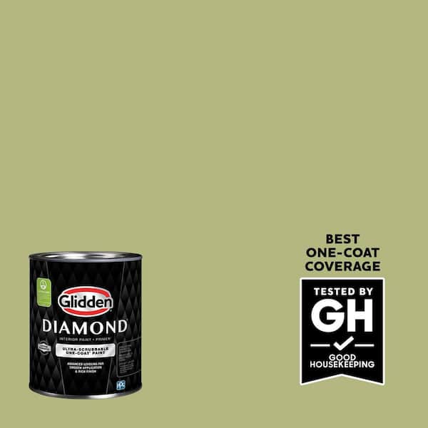 Glidden Diamond 1 qt. PPG1119-5 Fancy Flirt Eggshell Interior Paint with Primer