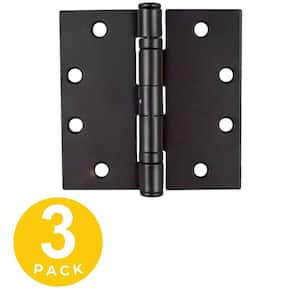 Onward 4 in. x 4 in. Antique Brass Full Mortise Combination Butt Hinge with  Removable Pin (3-Pack) 81822ABB - The Home Depot