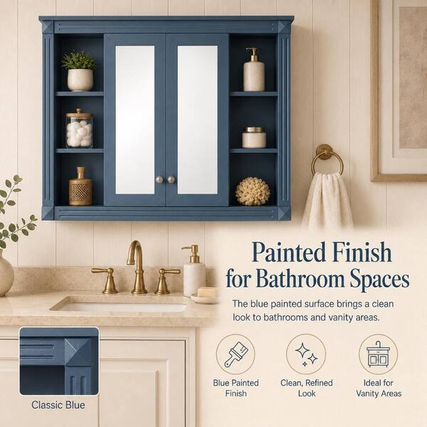 Hermitage Bath Haven 47 in. W x 28 in. H Rectangular Surface